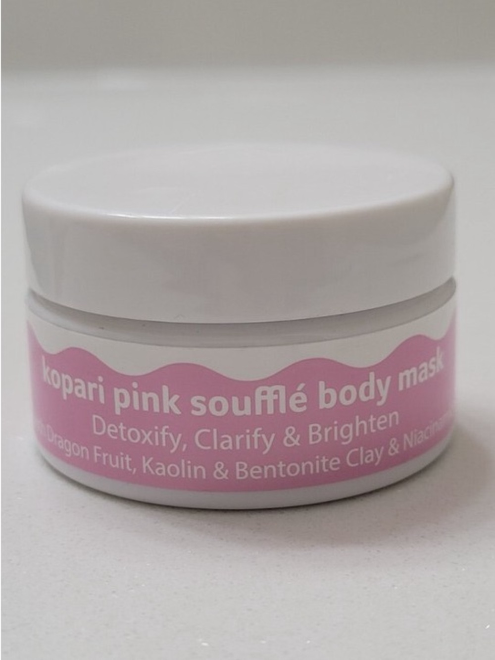Kopari Pink Soufflé Body Mask Detoxify Clarify Brighten Skin Care NWT